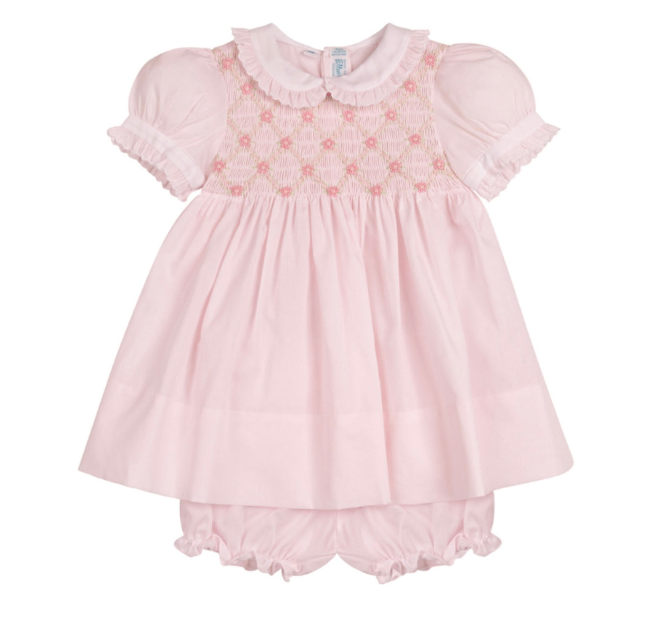 Dainty Floral Smocked Dress