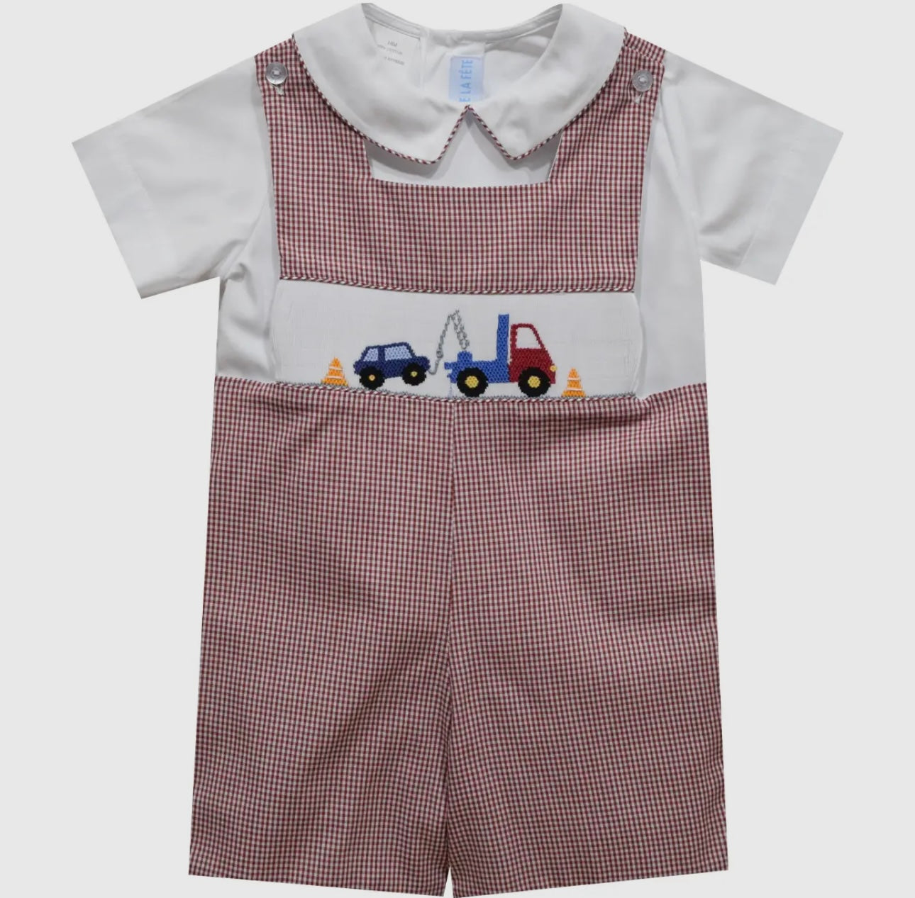 Maroon Tow Truck Shortall