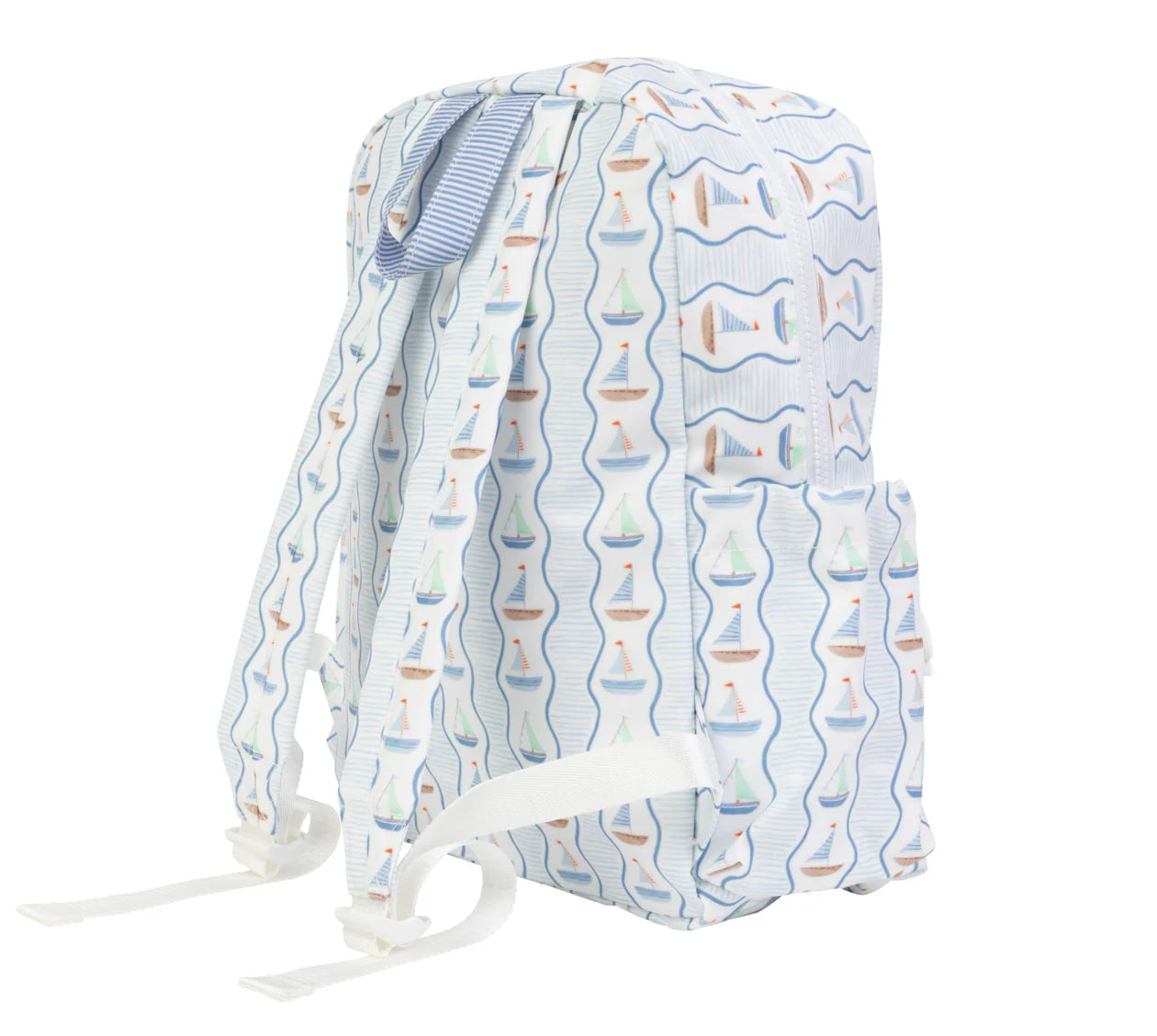 Large Backpack- Sailboats