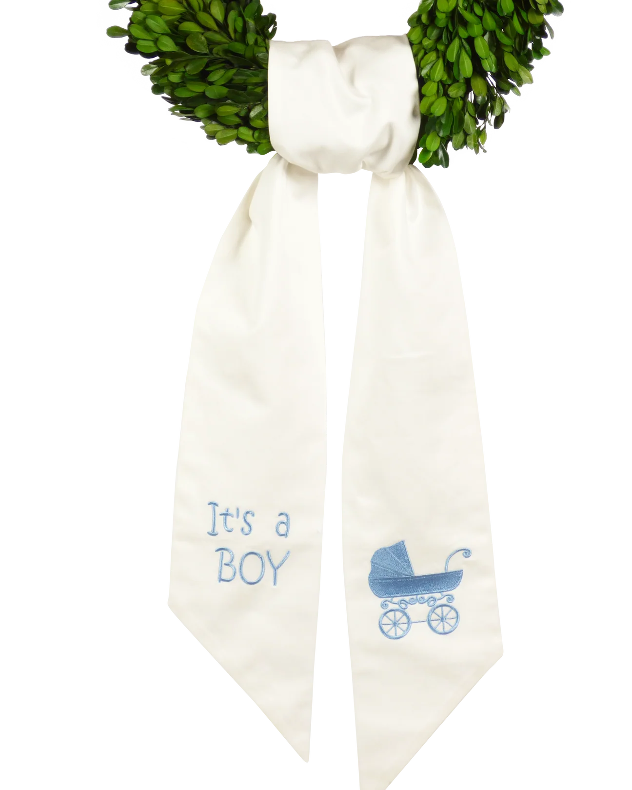 Wreath Sash- It’s A Boy