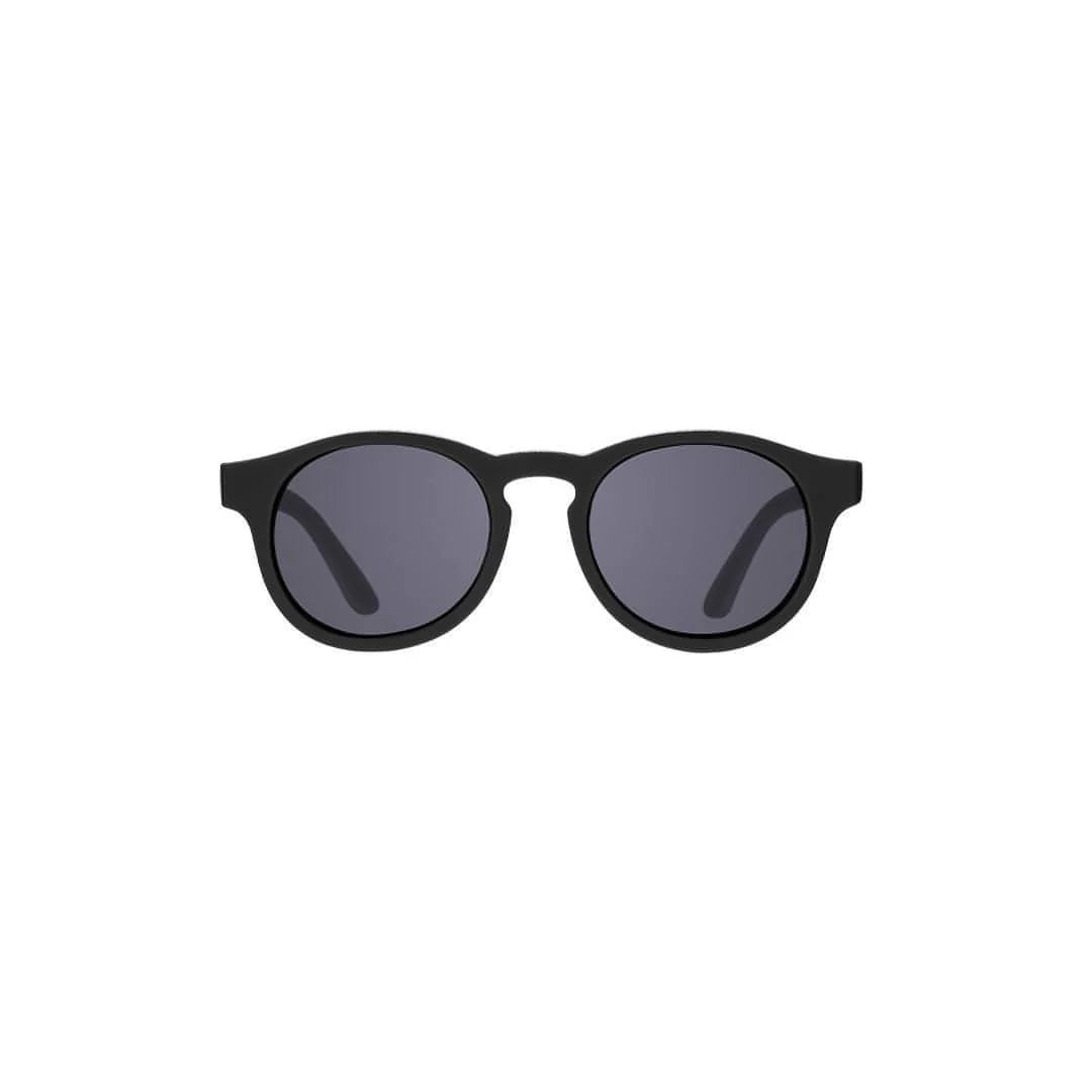 Jet Black Keyhole Sunglasses