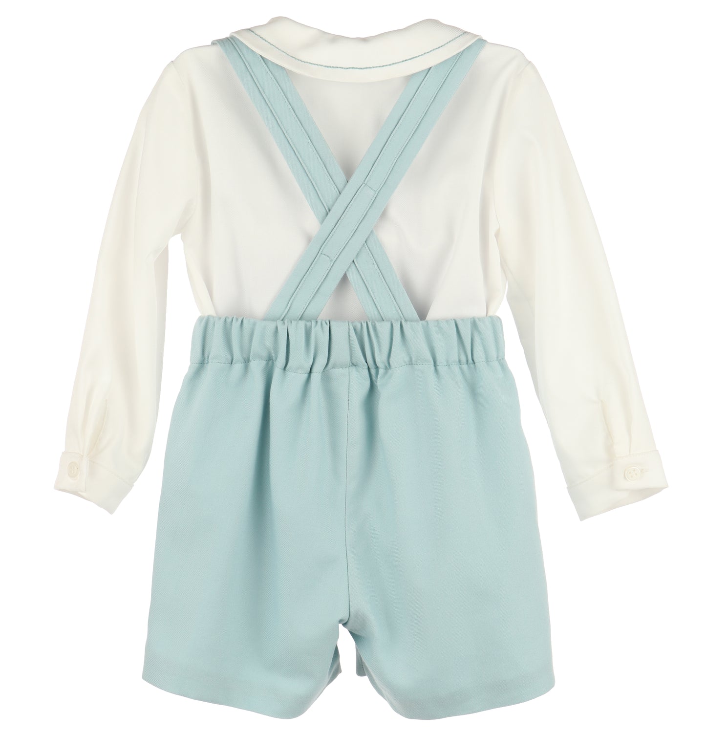 Suspender Set- Seafoam Green