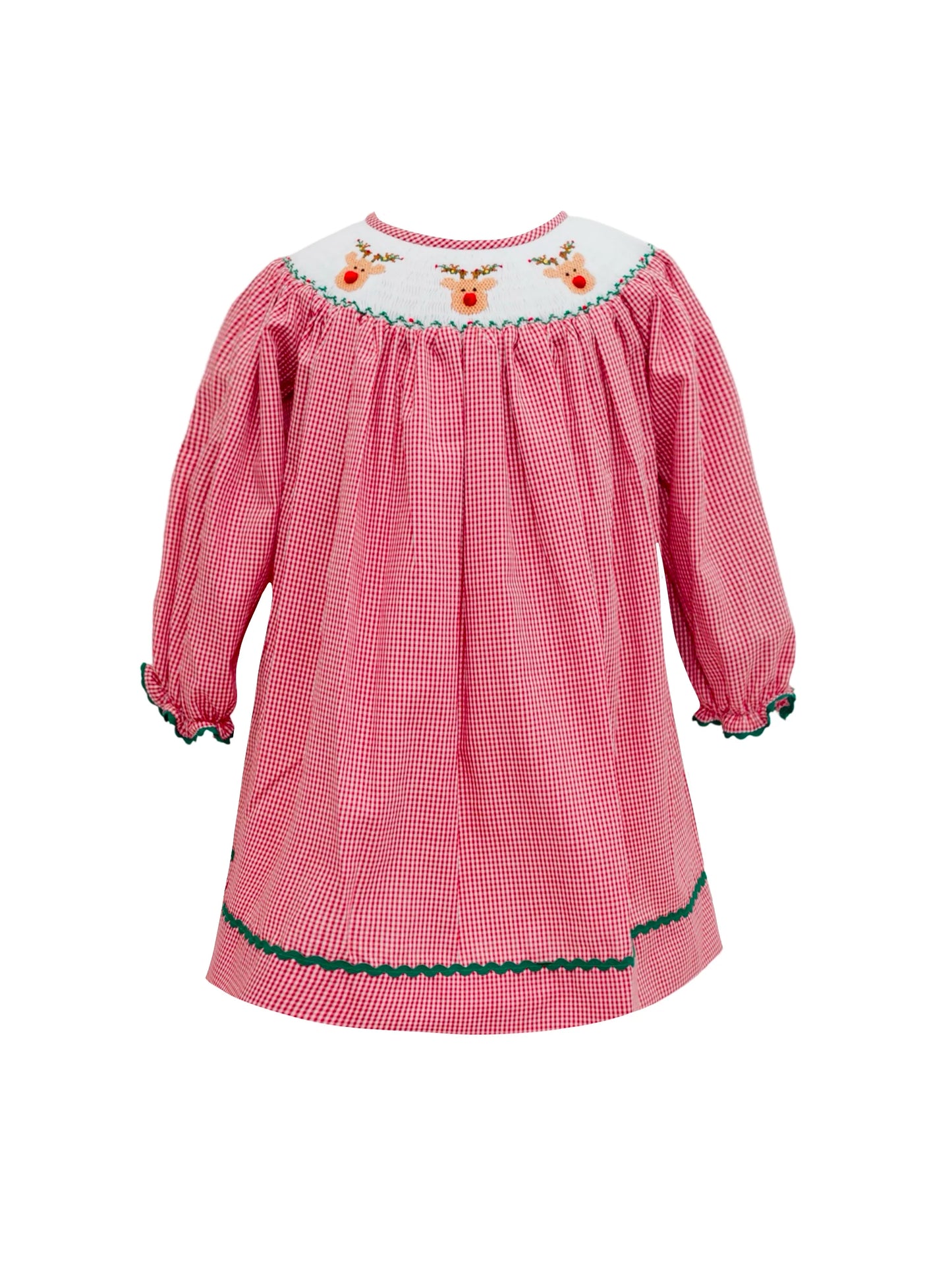 Rudolph Bishop Smocked Dress
