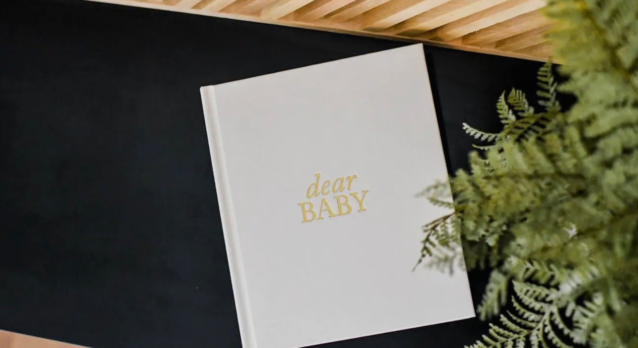 Dear Baby: A Pregnancy Prayer Journal & Memory Book - Ivory