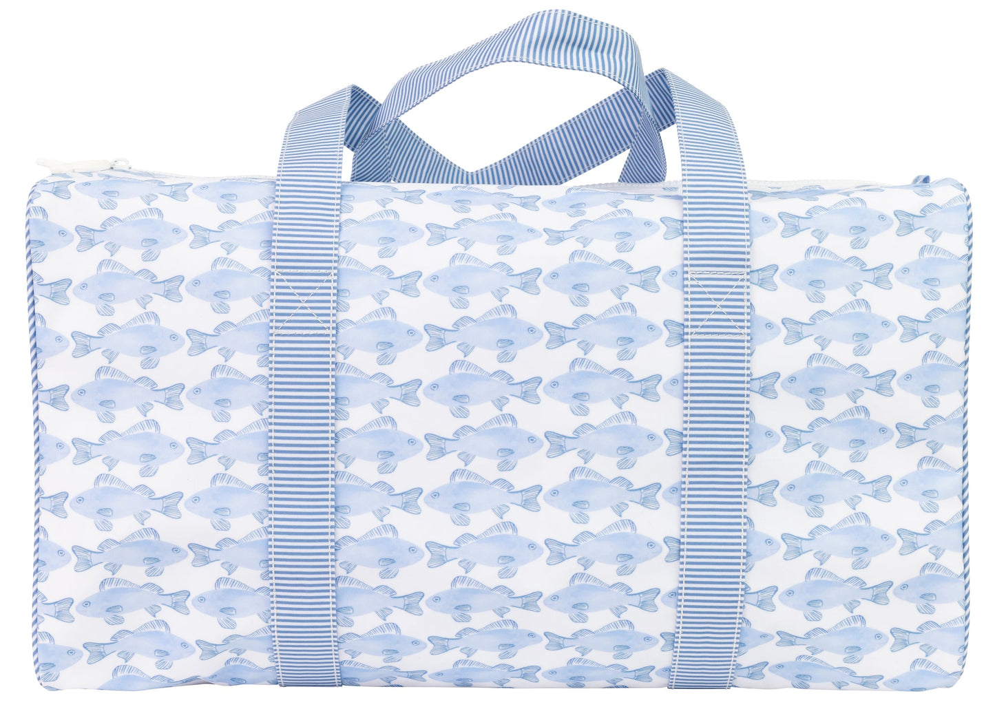 Blue Fish Duffle Bag