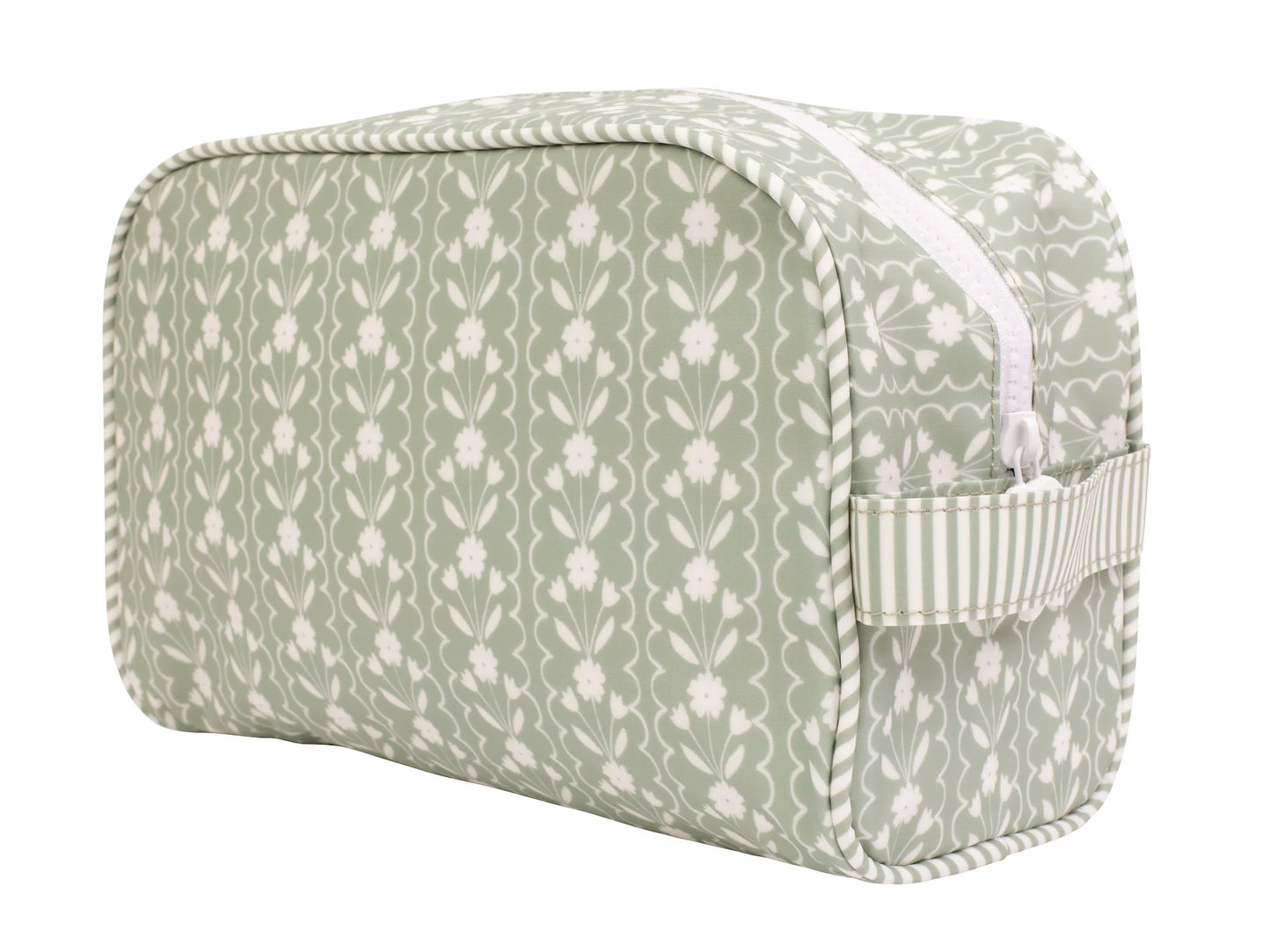 Sage Floral Dopp Kit
