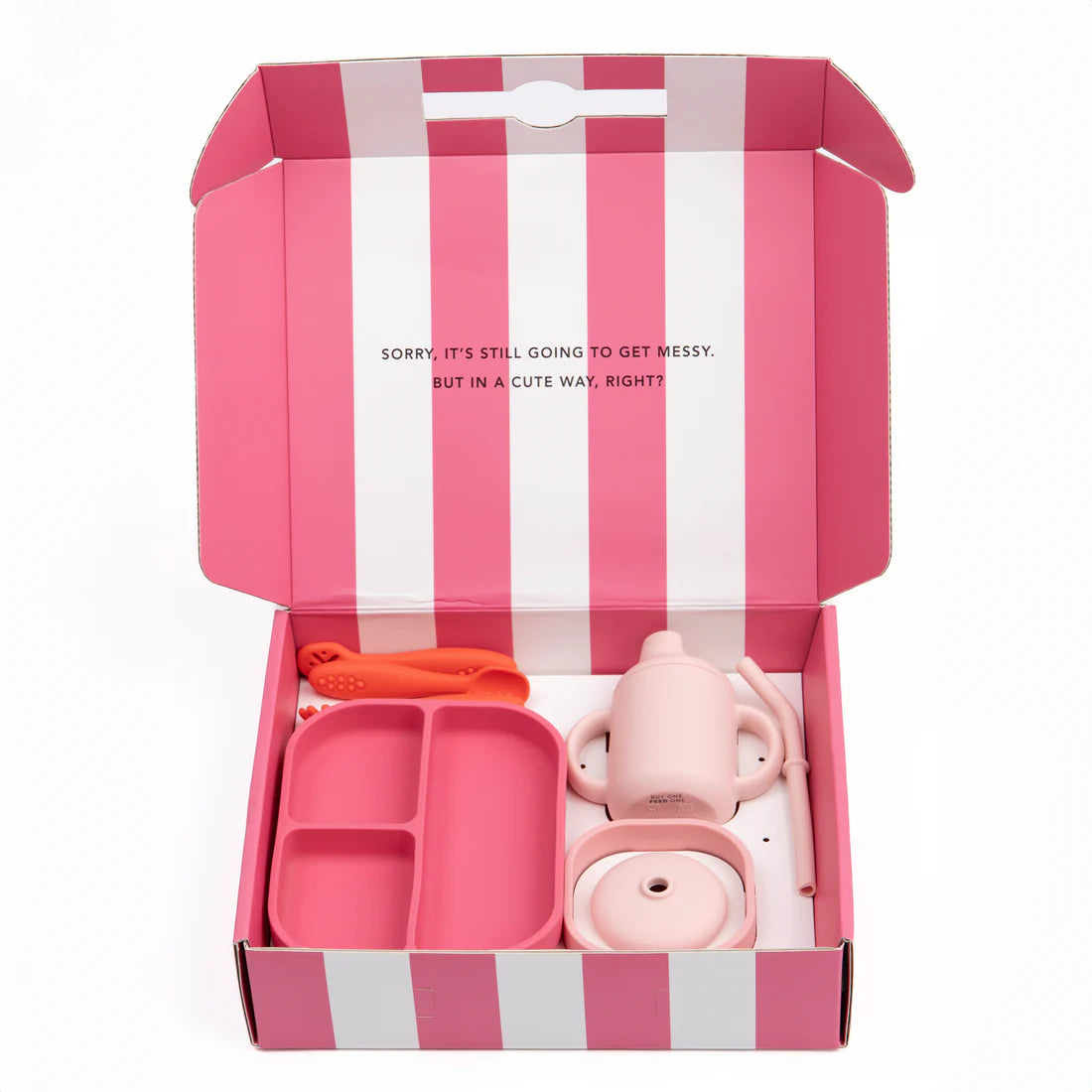Pink Party Learn To Eat Bundle