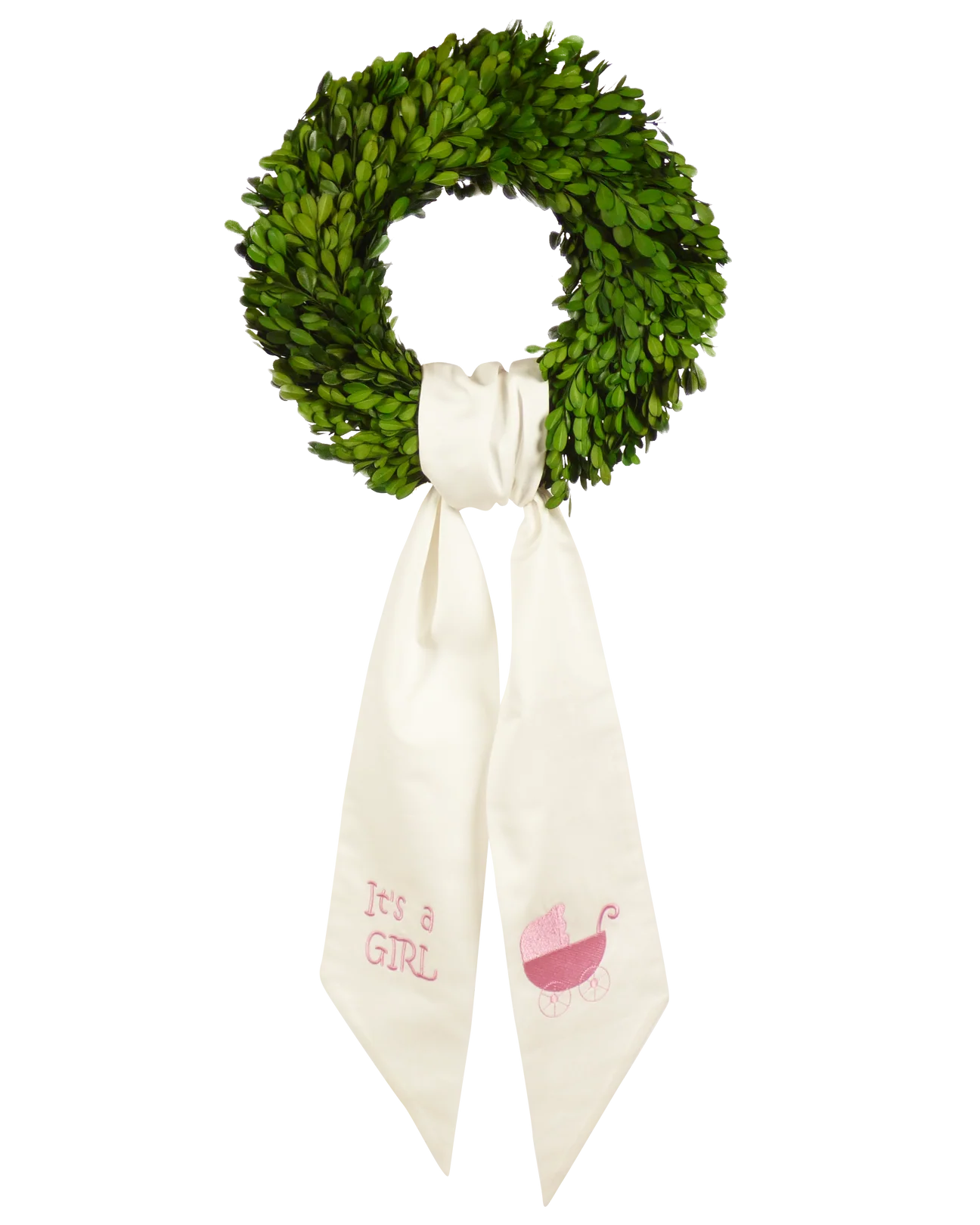 Wreath Sash- It’s A Girl
