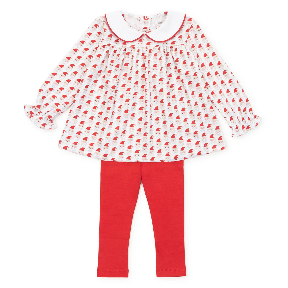 Morgan Girls’ Legging Set- Whimsical Santa