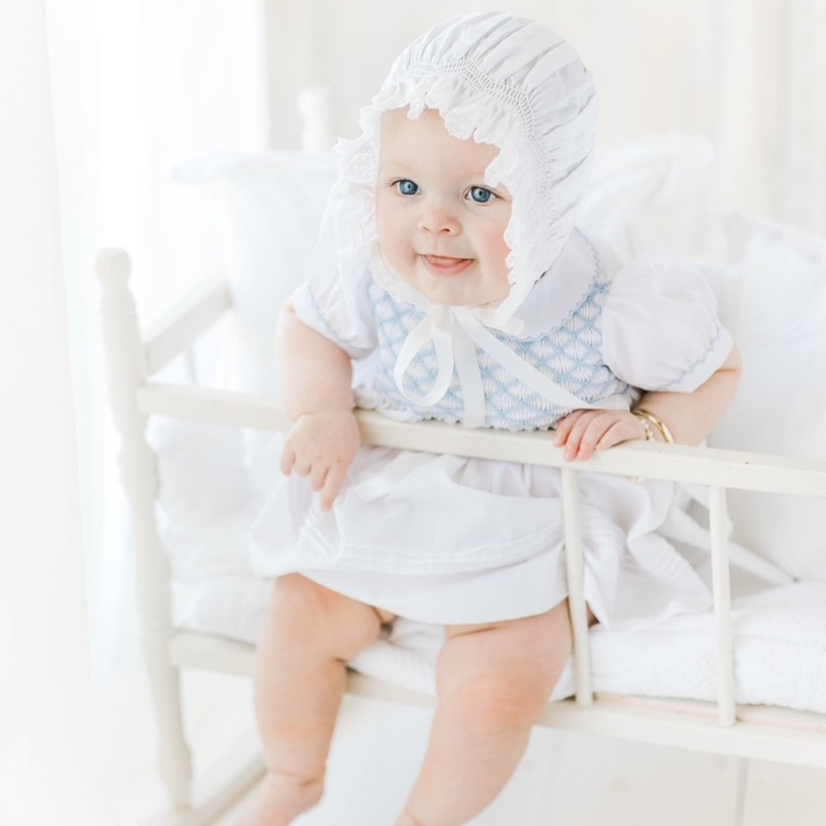 Girls Signature Smocked Dress