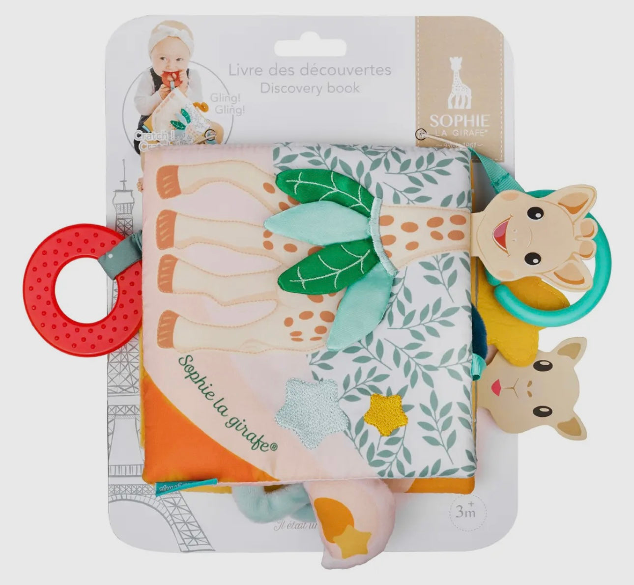 Sophie La Girafe Soft Discovery Book
