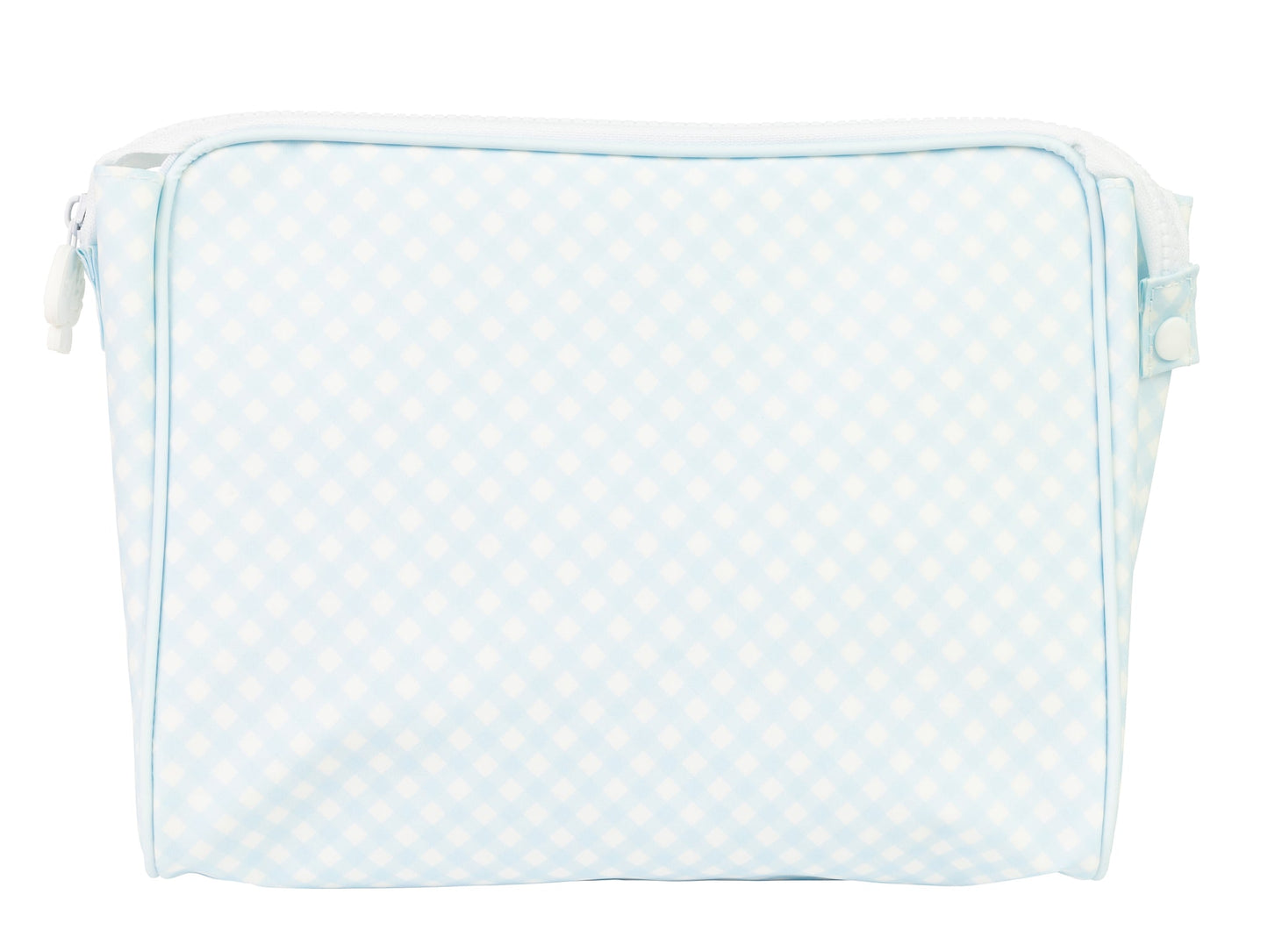 Large GO Bag- Blue Gingham
