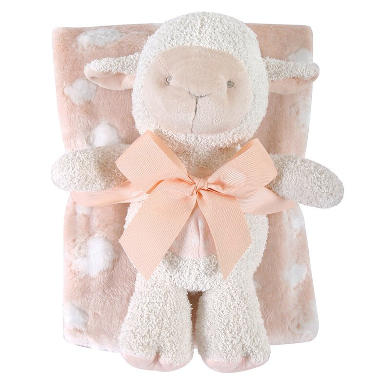 Blanket Toy Set- Pink Lamb