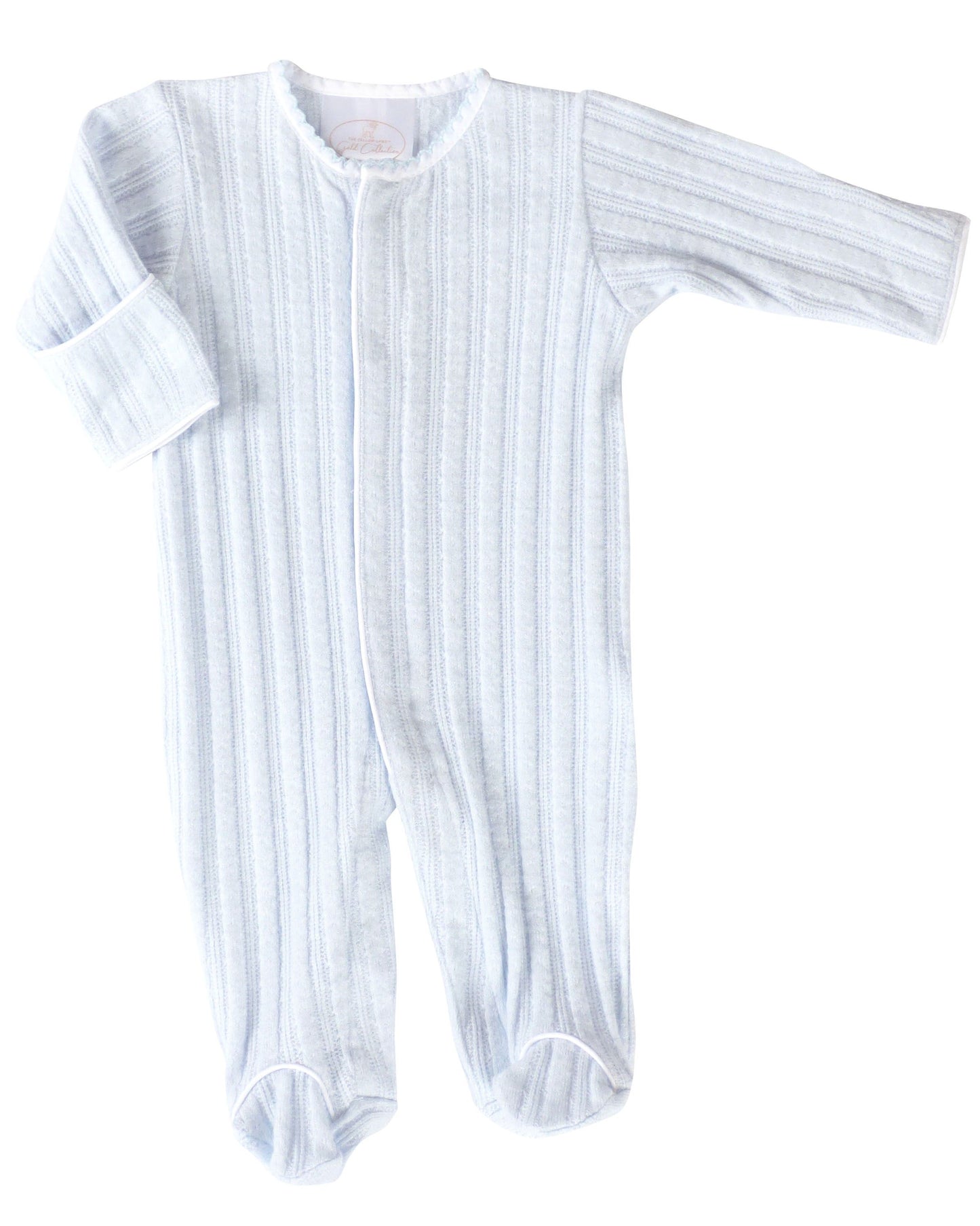 Amory Footed Pajamas- Blue