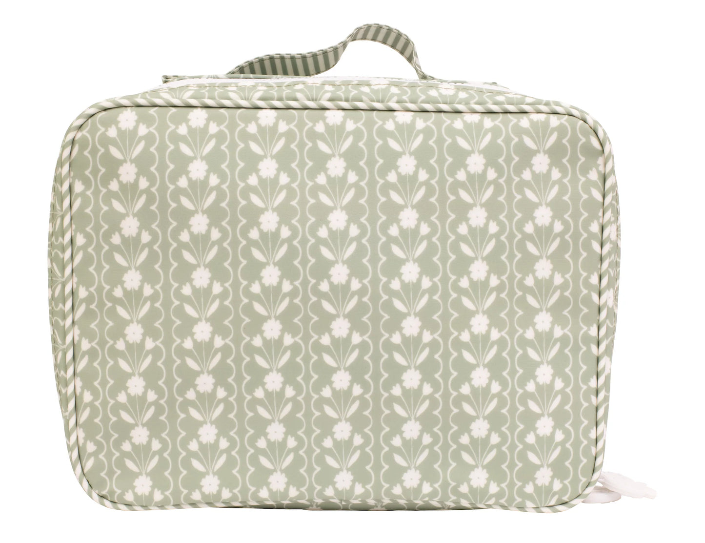 Sage Floral Lunch Box