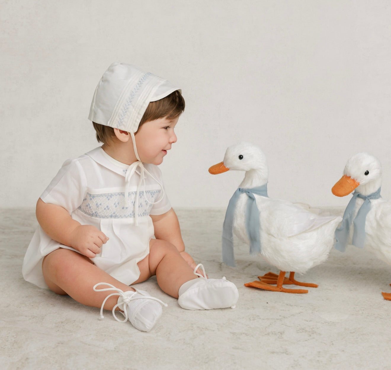 Boys Heritage Bleu Romper