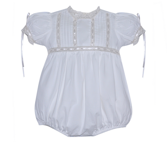 Margaret Girl Bubble- White