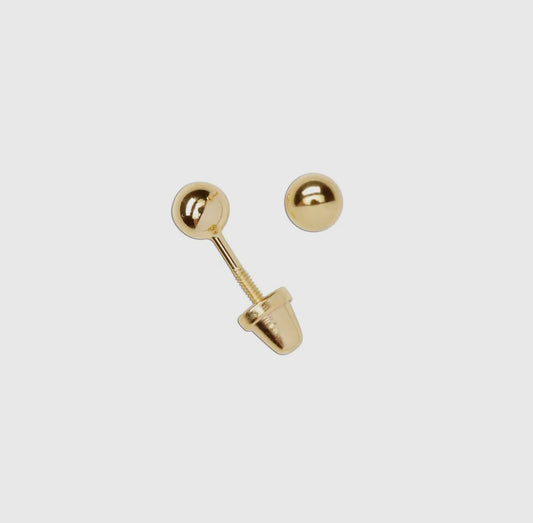 14K Gold Plated Stud Earrings