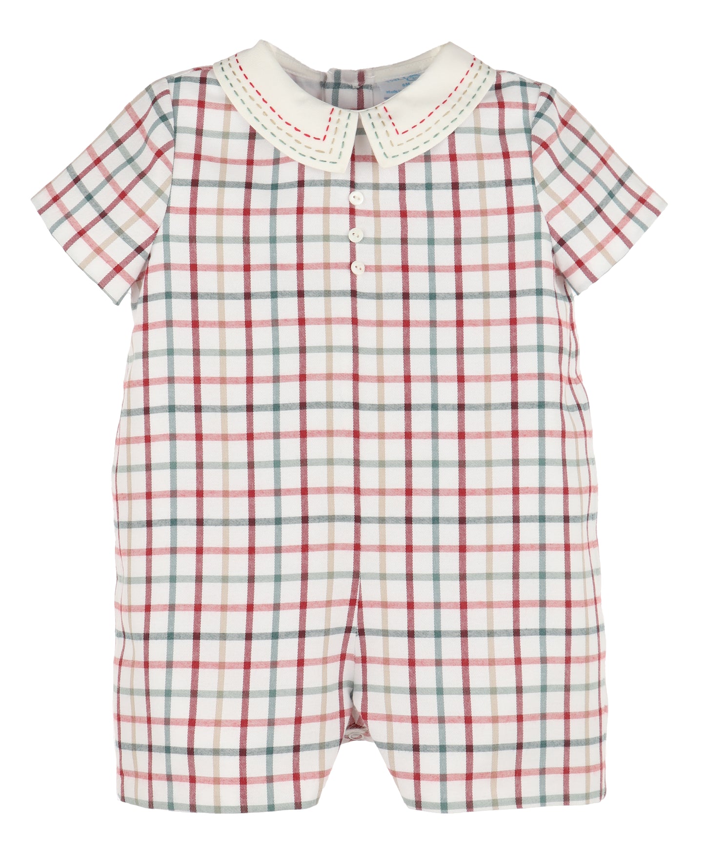 Tattersall Boy’s Romper