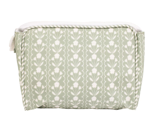 Sage Floral Large “Go Bag”