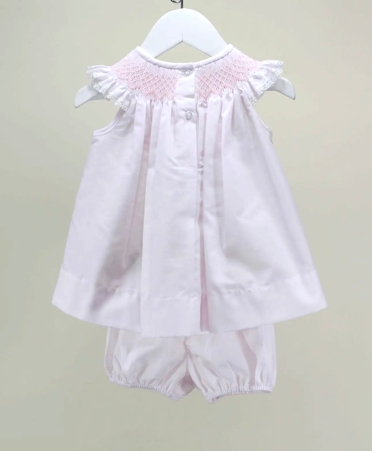 Light Pink Roses Bloomer Set