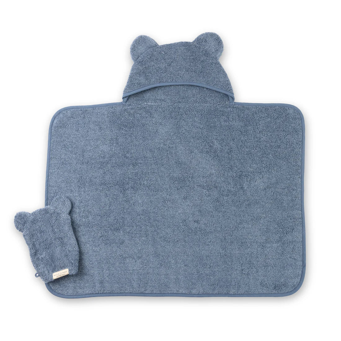 Hooded Towel & Wash Mitt Set- Rain