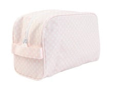 Dopp Kit- Pink Gingham