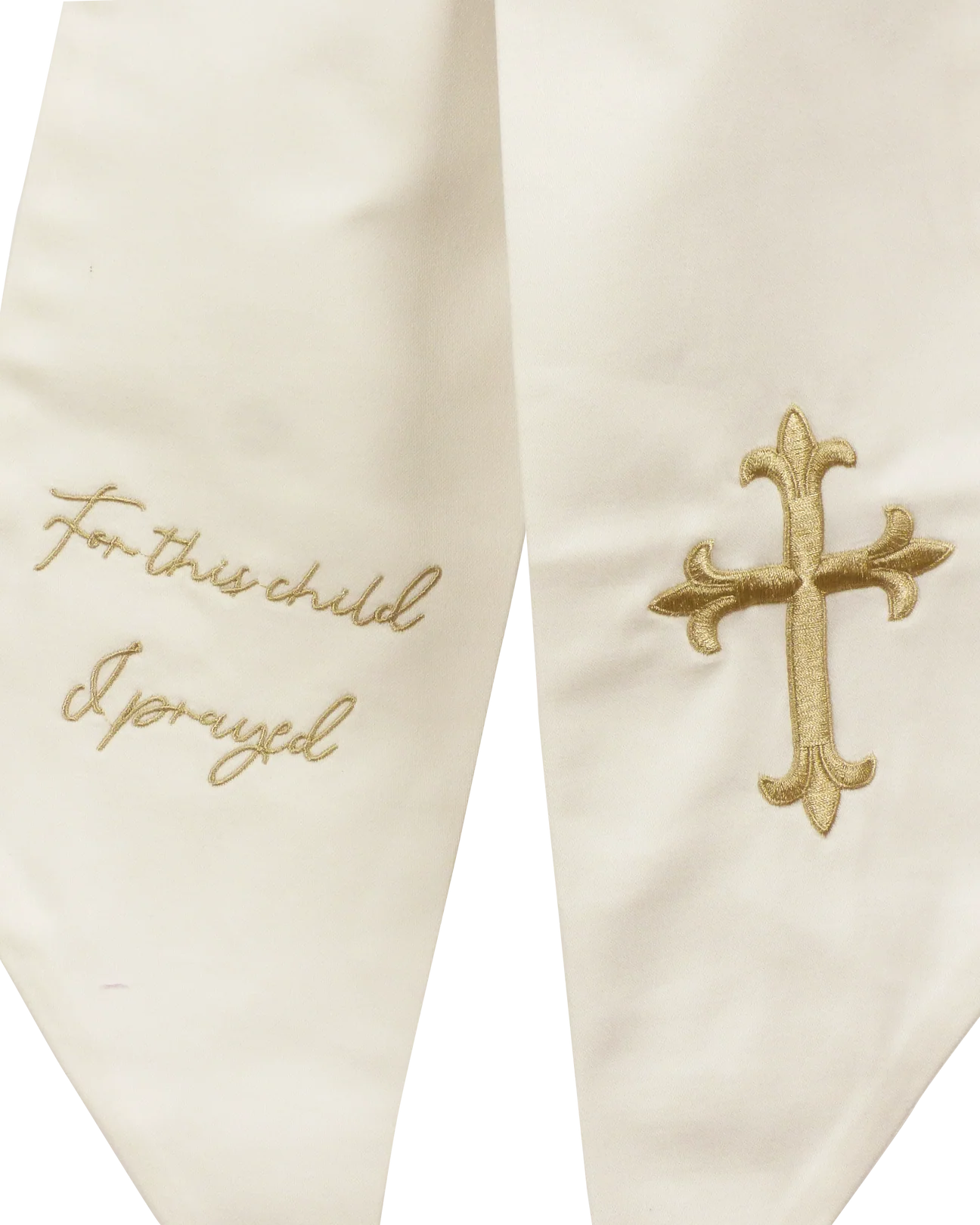 Wreath Sash- For This Child I Prayed