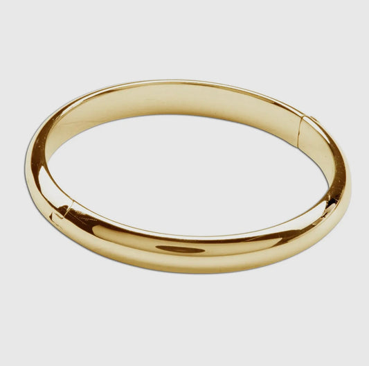 Classic Gold Bangle Bracelet