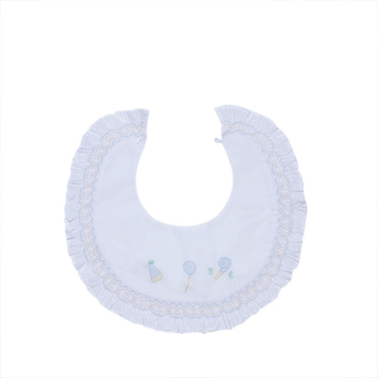 Smocked Celebration Bib- Boys
