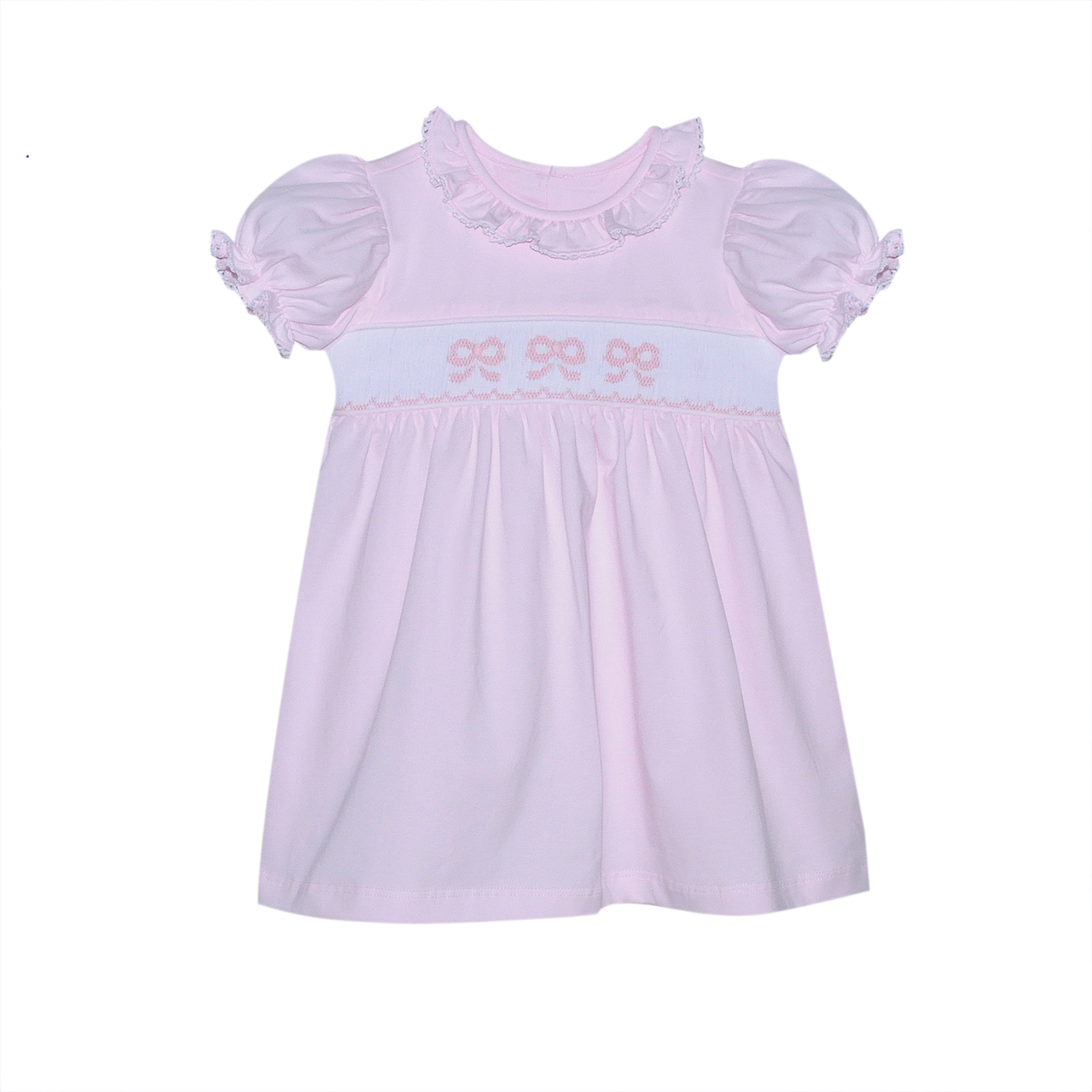 Brynn Smocked Bows Dress