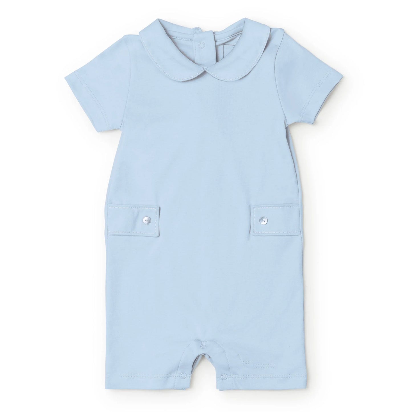 Henry Pima Cotton Shortall- Light Blue