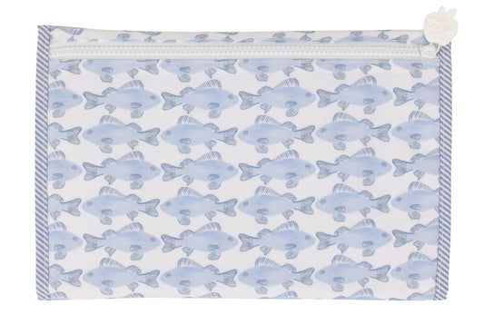 Changing Pad- Blue Fish