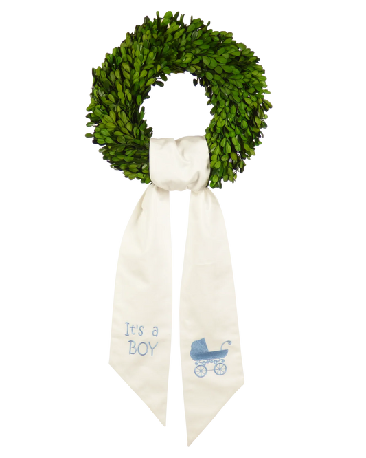 Wreath Sash- It’s A Boy