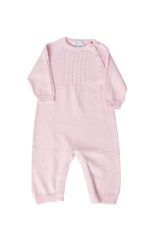 Pink Knit Romper
