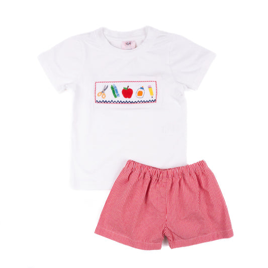 Back To School! Shorts Set