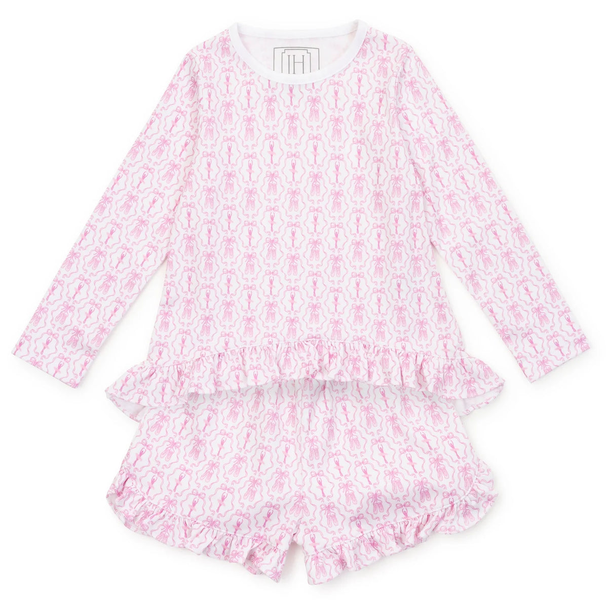 Rorie Girls’ Short Set- Ballet & Bows