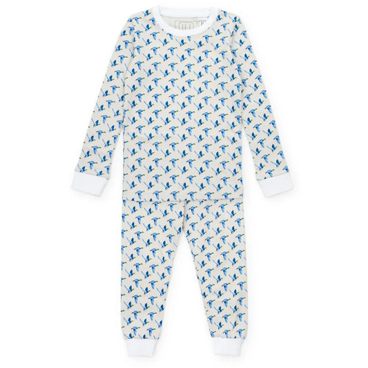 Grayson Boys’ Pima Cotton Pajama Pant Set- Mallard Ducks