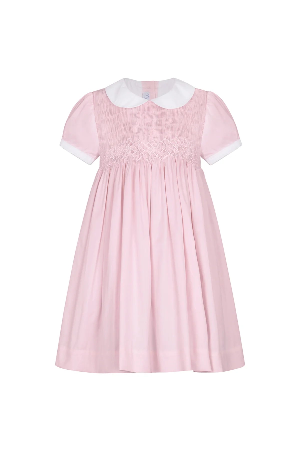 Classic Pink Hand-Smocked Dress