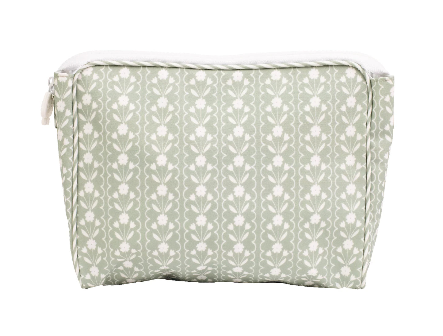 Sage Floral Small “Go Bag”