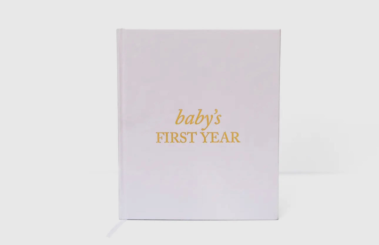 Baby’s First Year Memory Book & Photo Album - Lilac