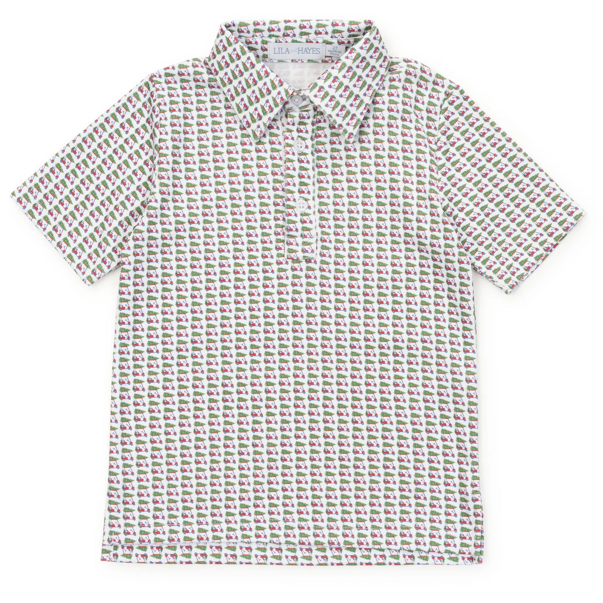 Griffin Boys’ Polo- Christmas at the Club