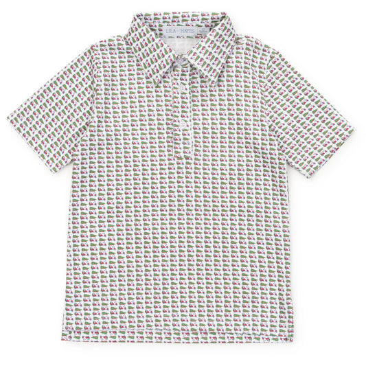 Griffin Boys’ Polo- Christmas at the Club