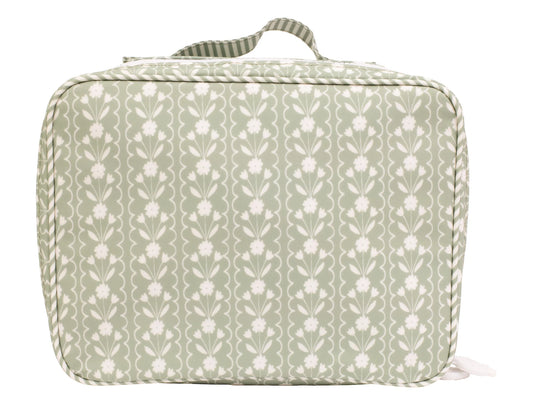 Sage Floral Lunch Box