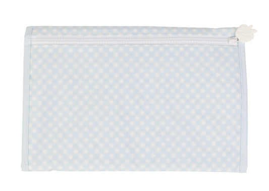 Changing Pad- Blue Gingham