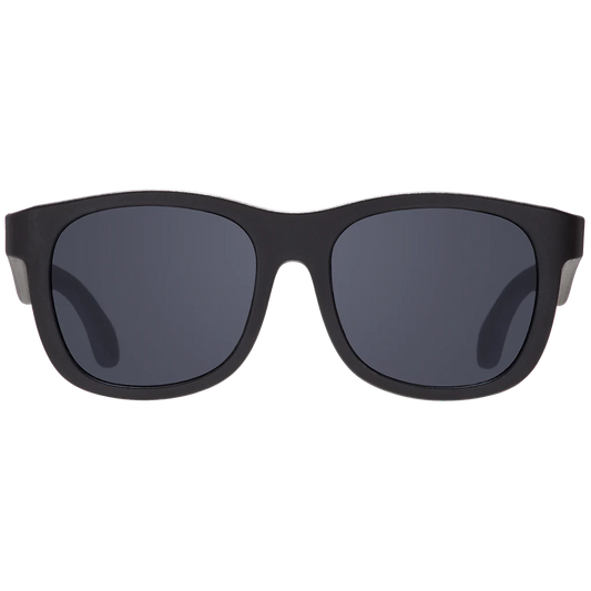 Jet Black Navigator Sunglasses