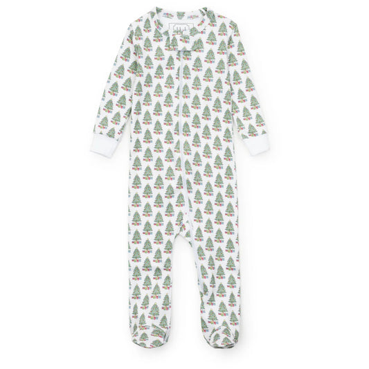Parker Zipper Pajama- Under the Christmas Tree