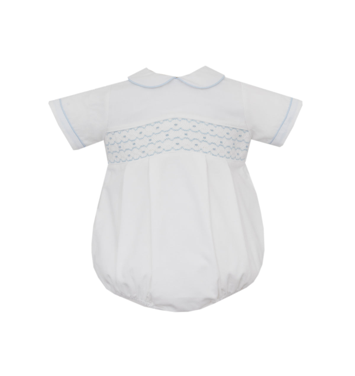 Ralph Smocked Corduroy Short Bubble