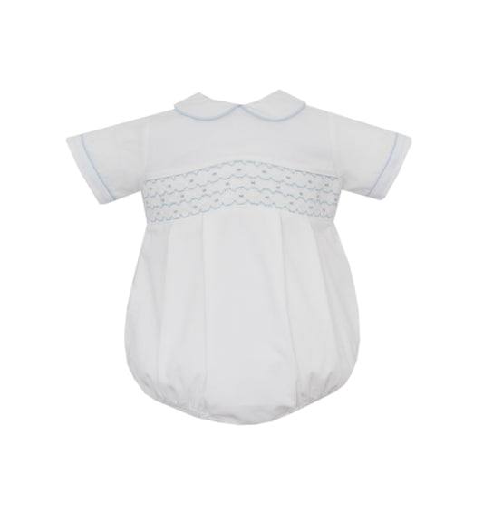 Ralph Smocked Corduroy Short Bubble